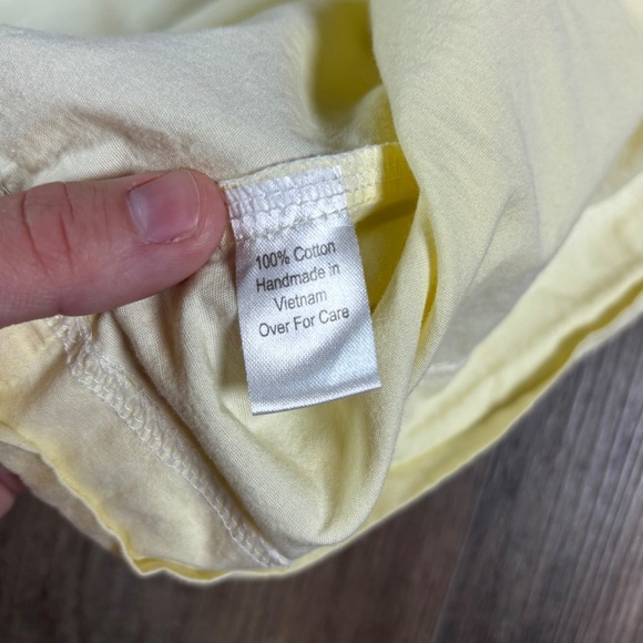 Les Petits Soleis Yellow Smocked Dress Baby Girl 12 Months Cotton, Preppy, Smock - Picture 5 of 7